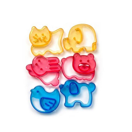 3D Kekse Fondant Ausstechformen 6er Set - SC0273 - Mytortenland